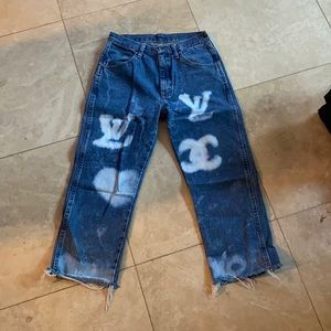 vintage denim jeans